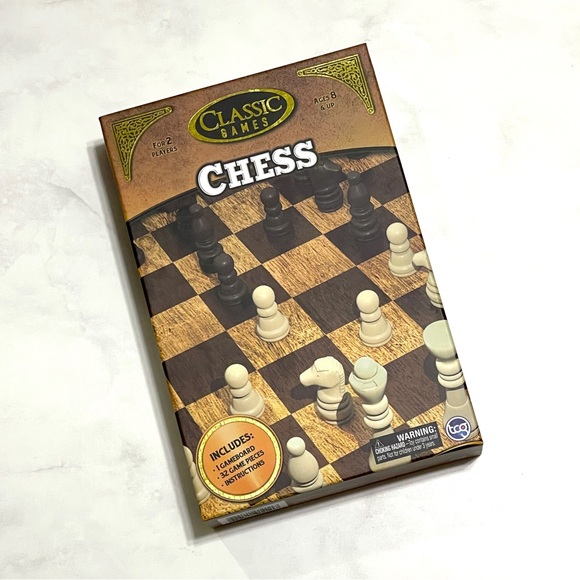 NIB Chess Game Set, Chess Eches Classic Games - Picture 4 of 4